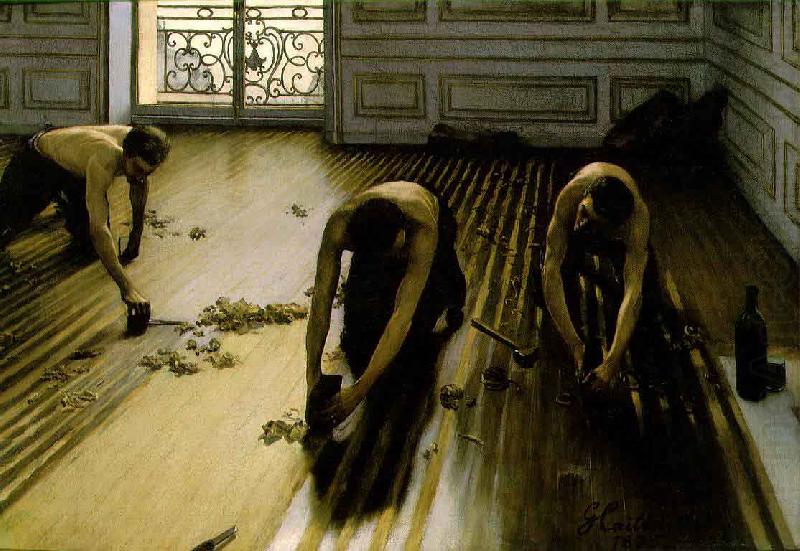 Gustave Caillebotte Les raboteurs de parquet china oil painting image
